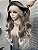 LACE FRONT ARIANA CASTANHO ACINZENTADO COM LUZES 13 x 4 - Imagem 4