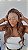 LACE FRONT ARIANA CHOCOLATE AVELÃ 13 x 4 - Imagem 2