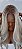 LACE FRONT ARIANA LOIRO PLATINADO ACINZENTADO 13 x 4 - Imagem 3