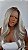 LACE FRONT ARIANA LOIRO PLATINADO ACINZENTADO 13 x 4 - Imagem 7