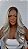 LACE FRONT ARIANA LOIRO PLATINADO ACINZENTADO 13 x 4 - Imagem 9