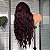 FULL LACE FRONT KÁTIA PRETA COM MECHAS VINHO 13 x 6 - Imagem 6