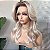 FULL LACE FRONT AURORA LOIRO PLATINADO COM RAIZ ESFUMADA 13 X 6 - Imagem 5