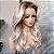 FULL LACE FRONT AURORA LOIRO PLATINADO COM RAIZ ESFUMADA 13 X 6 - Imagem 6