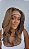 FULL LACE FRONT AURORA CASTANHO CLARO COM MECHAS 13 X 6 - Imagem 1