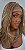 FULL LACE FRONT AURORA LOIRO ESCURO COM MECHAS 13 X 6 - Imagem 5