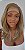 FULL LACE FRONT AURORA LOIRO ESCURO COM MECHAS 13 X 6 - Imagem 9
