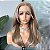 FULL LACE FRONT AURORA LOIRO ESCURO COM MECHAS 13 X 6 - Imagem 1