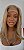 FULL LACE FRONT AURORA LOIRO PEROLADO 13 X 6 - Imagem 3