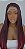 FULL LACE VINHO OMBRE 360• - Imagem 1