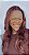 LACE FRONT KAMILLA CASTANHO CHOCOLATE COM MECHAS ACOBREADAS 13 x 4 - Imagem 1