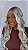 LACE FRONT JADE LOIRA PLATINADA ACINZENTADA COM RAIZ EECURA 13 x 6 - Imagem 5