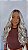 LACE FRONT JADE LOIRA PLATINADA ACINZENTADA COM RAIZ EECURA 13 x 6 - Imagem 1