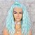 LACE FRONT POLLY AZUL PISCINA - Imagem 1