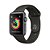 Apple Watch Series 3 38mm GPS Caixa cinza-espacial de alumínio com pulseira esportiva preta - Imagem 2