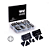 Kit Combo 190 peças - Preto com Prata (p/ Mesa) - Imagem 1