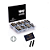 Kit Combo 190 peças - Preto com Dourado (p/ Vestuário) - Imagem 1
