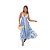 Vestido Bela Longo Brisa Oceânica - Imagem 2