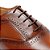 Sapato Social Oxford Cromo Argentino Caramelo - Imagem 3