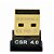 MINI ADAPTADOR BLUETOOTH USB 4.0 AP-CSR-4.0 - Imagem 1