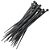 ABRACADEIRA DE NYLON 3X200 PRETA - C/ 100 - Imagem 1
