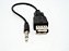CABO P3 ESTEREO + USB FEMEA 25CM - Imagem 1