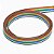 FLAT CABLE COLORIDO 10X26 AWG 1/2 metro - Imagem 1