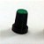 KNOB ROTATIVO ESTRIADO VERDE 15MM X 20MM - Imagem 1