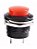 CHAVE PUSH BUTTON 2 POLOS 13MM VERMELHA 3A 250V - Imagem 1