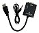 CABO CONVERSOR HDMI PARA VGA COM AUDIO LEHMOX - Imagem 1
