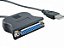 CABO PARALELO USB A MACHO X DB25 FEMEA PRETO 1,8M - Imagem 1