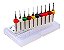 KIT BROCA PARA CNC MICRO RETIFICA 0.3mm  1.2mm KIT C/ 10 PECAS - Imagem 1