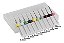 KIT BROCA PARA CNC MICRO RETIFICA 0.3mm  1.2mm KIT C/ 10 PECAS - Imagem 2