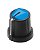 KNOB ROTATIVO COM TAMPA PEQ AZUL 18MM X 19,7MM - Imagem 1