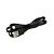 CABO LIGHTNING MOBILE - LIGHTNING + USB A MACHO - 5GB FLAT - 1.20M - PRETO - Imagem 1
