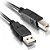 CABO PARA IMPRESSORA USB 2.0 AM + BM 1.5 METROS - KP-5001 1.5M - Imagem 1