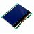 DISPLAY LCD SPI 128x64 JLX12864G-086 C/ FUNDO AZUL - Imagem 1