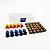 KIT PUSH BUTTON COM CAPAS COLORIDAS - 25 PARES - Imagem 2