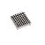 LED MATRIX 8X8 3MM RED COMMON CATHODE - Imagem 1