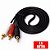 CABO AUXILIAR RCA X P2 3,5MM 1.5 METROS ESTEREO EXBOM - Imagem 1