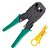 ALICATE CRIMPADOR E DECAPTADOR PARA CABOS RJ11, RJ12 E RJ45 KNUP - KP-AL0001 - Imagem 1