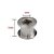 POLIA 20 DENTES CORREIA GT2 10MM COM ROLAMENTO EIXO 5MM - Imagem 1