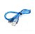 CABO *CURTO* MICRO USB P/ ARDUINO LEONARDO 0,3M - Imagem 1