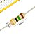 RESISTOR CR 25 1/4W 5% 15R - Imagem 1