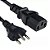 CABO DE FORÇA PARA FONTE ATX E MONITOR  3X0.5 COM 1,5 METROS OD6.8 - 03497 - Imagem 1