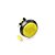 BOTAO ARCADE FLIPERAMA ILUMINADO 60mm - AMARELO - Imagem 1