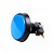 BOTAO ARCADE FLIPERAMA ILUMINADO 60mm - AZUL - Imagem 1