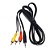 CABO P2ST-4C+3RCA 1,80M 180 GRAUS - Imagem 1