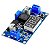 REGULADOR DE TENSAO LM2596 STEP DOWN COM VOLTIMETRO - 1 BOTAO - Imagem 1