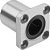 ROLAMENTO LINEAR COM FLANGE QUADRADA LMK12UU 12MM - Imagem 1